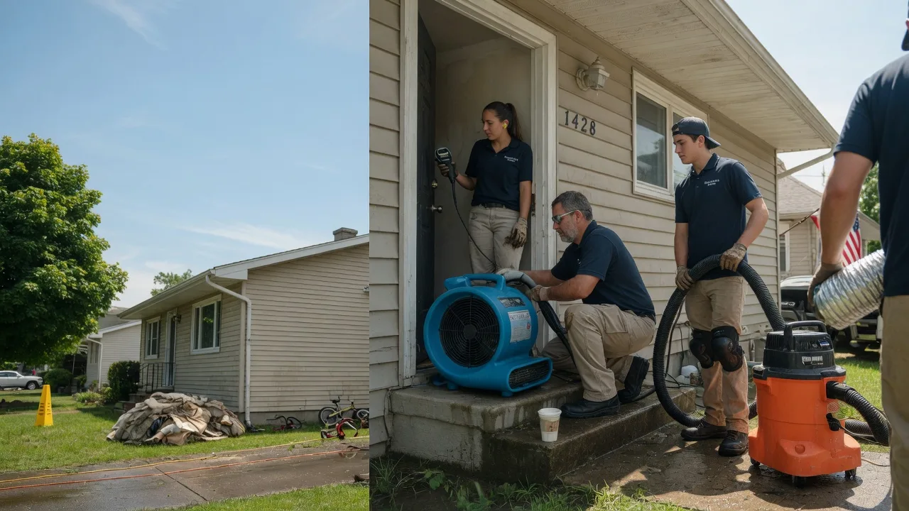 Water Damage Restoration in Eaton, IN near me
